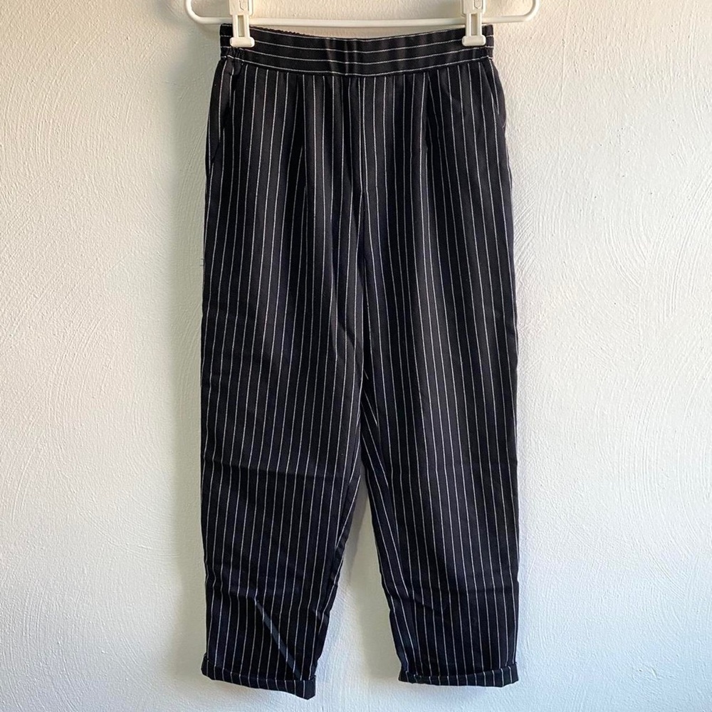 Forever 21 pinstripe high waisted pants